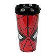 Spider-Man Face 16 oz. Plastic Travel Mug